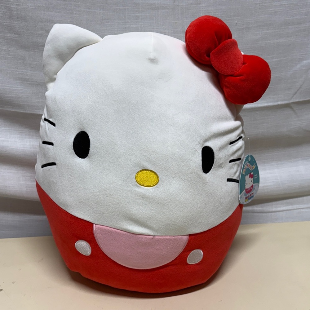 20” Squishmallow Hello Kitty Red Hello Kitty Plush NEW
